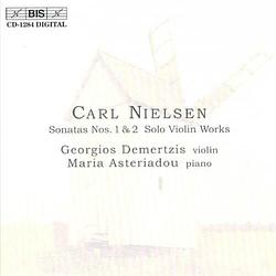 Foto van Nielsen: sonatas 1&2/solo violin works - cd (7318590012840)