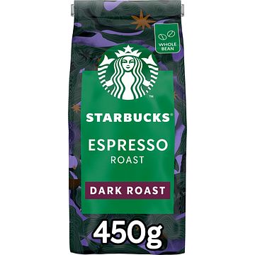 Foto van Starbucks® espresso dark roast koffiebonen 450 gram bij jumbo