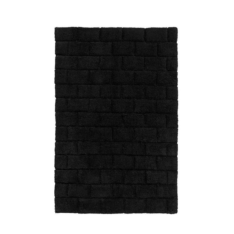 Foto van Seahorse metro badmat - 60 x 90 cm - black