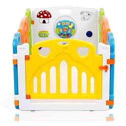 Foto van Grondbox, kruipbox, speelbox, playpen, baby, peuter en kind afscherming - colours-