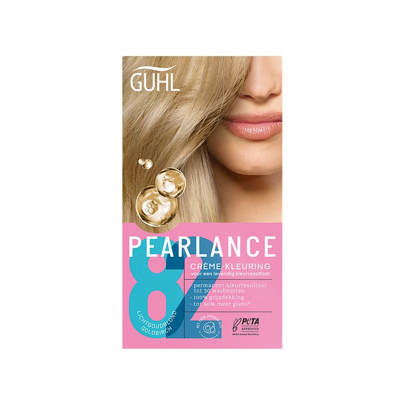 Foto van Guhl pearlance intensieve crème-kleuring n82 lichtgoudblond goldbirch