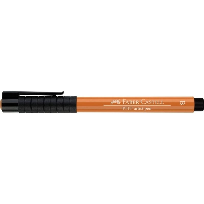 Foto van Tekenstift faber-castell pitt artist pen brush 186 terracotta