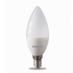 Foto van Marmitek glow so - smart wi-fi led bulb color - e14 | 380 lumen | 4.5 w = 35 w smartverlichting wit