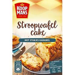 Foto van Koopmans stroopwafelcake met stukjes karamel 400g bij jumbo