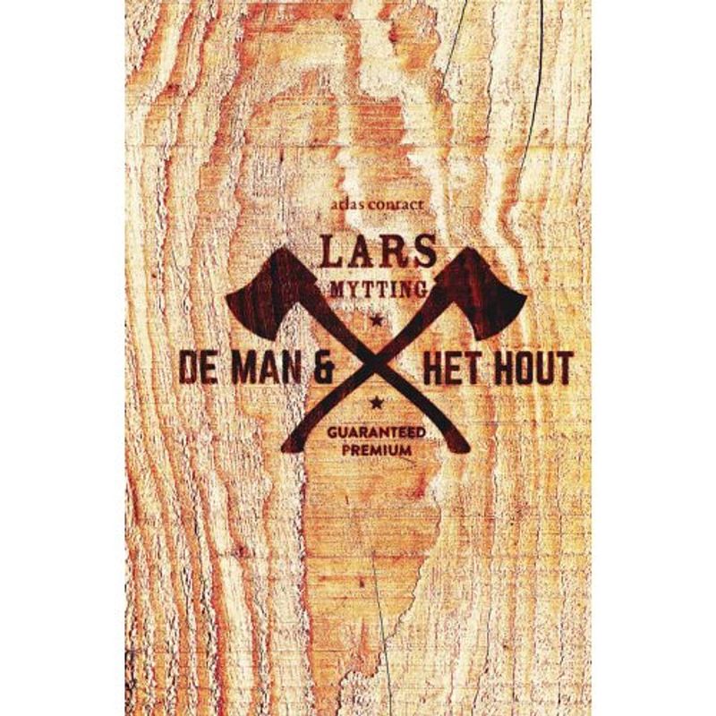 Foto van De man en het hout