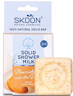 Foto van Skoon shower bar milk nourishing into the deep 2 in 1