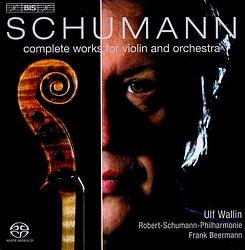 Foto van Schumann: complete works for violin and orchestra - cd (7318599917757)