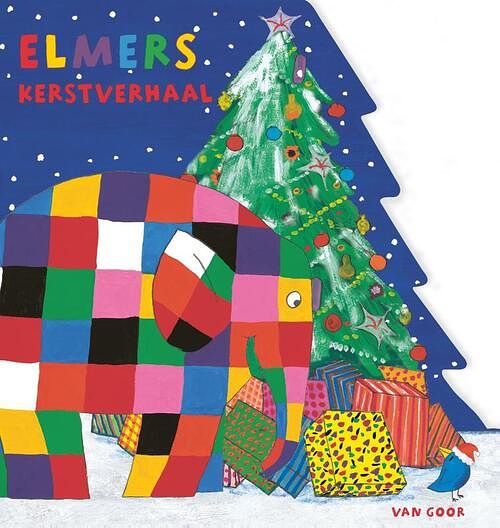 Foto van Elmers kerstverhaal - david mckee - kartonboekje;kartonboekje (9789000376629)