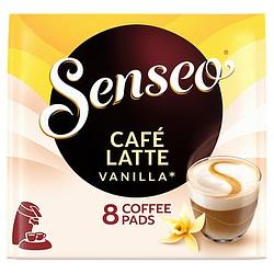 Foto van Senseo cafe latte vanilla koffiepads 8 stuks bij jumbo