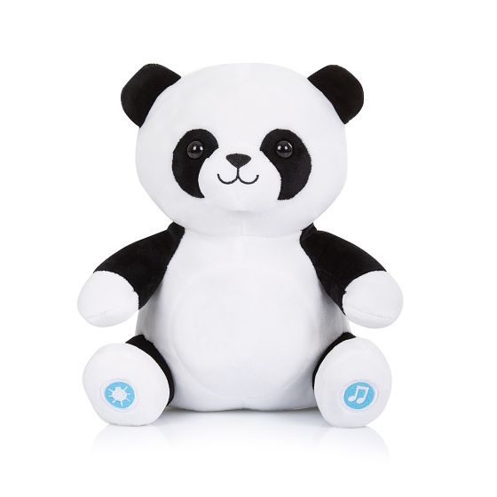 Foto van Chipolino pluche baby nachtlamp knuffelpanda met muziek & licht