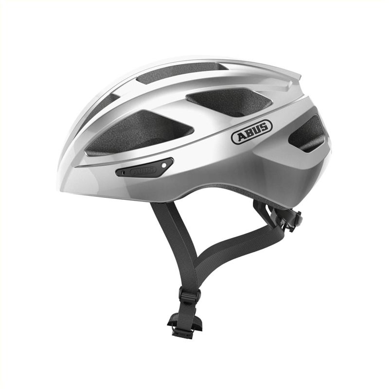 Foto van Abus helm macator gleam silver l 58-62cm