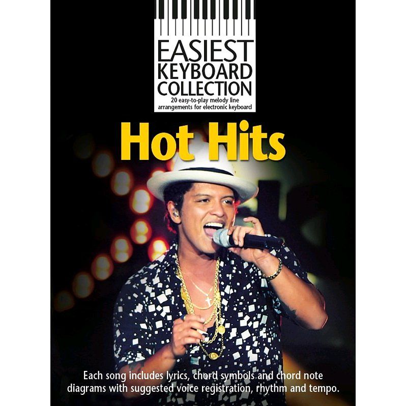 Foto van Wise publications - easiest keyboard collection: hot hits