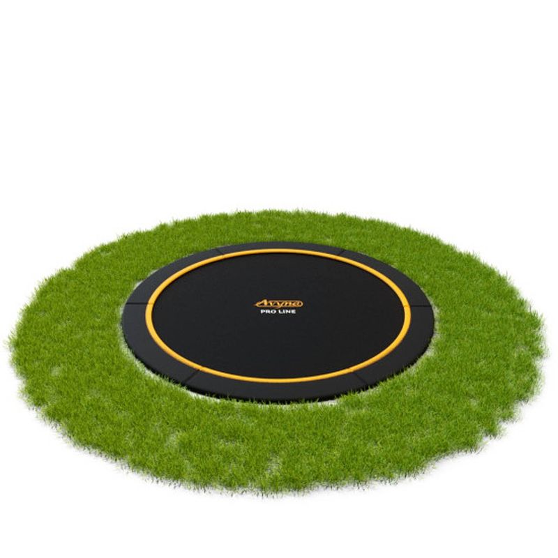 Foto van Avyna pro-line flatlevel trampoline - ø 430 cm (14ft) - zwart