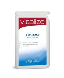 Foto van Vitalize extromega visolie gold 800 capsules