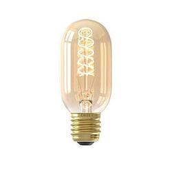 Foto van Calex led-buislamp - goudkleur - e27 - 136 lumen - leen bakker