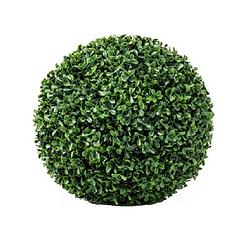 Foto van Buxus bol groen d28 cm kunstplant - kunstplanten