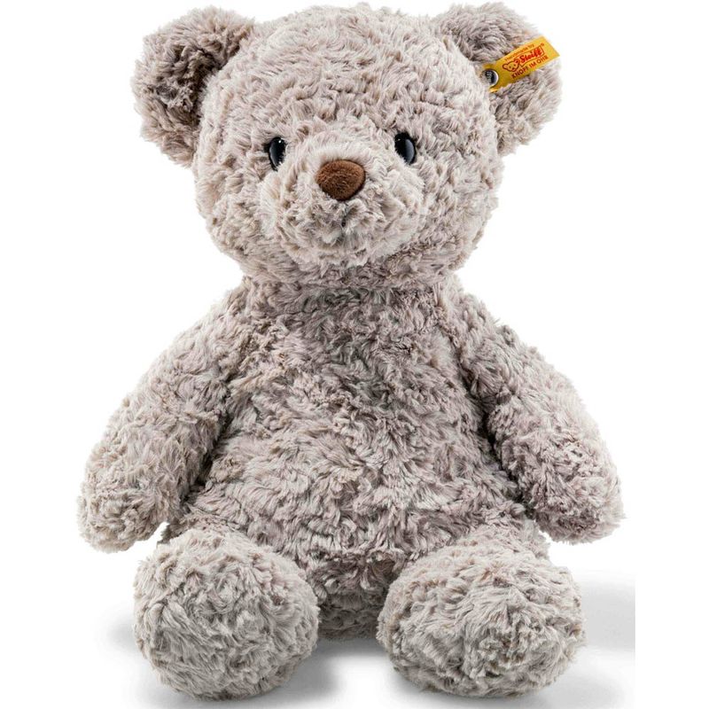 Foto van Steiff knuffel soft cuddly friends teddybeer honey, grijs