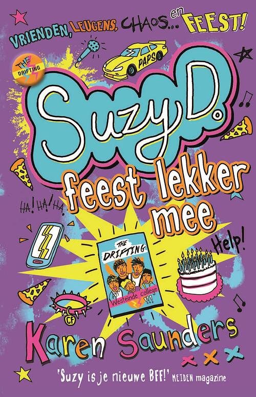 Foto van Suzy d. feest lekker mee - karen saunders - ebook (9789026140259)