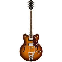 Foto van Gretsch g2622t streamliner center block double-cut abbey ale il semi-akoestische gitaar