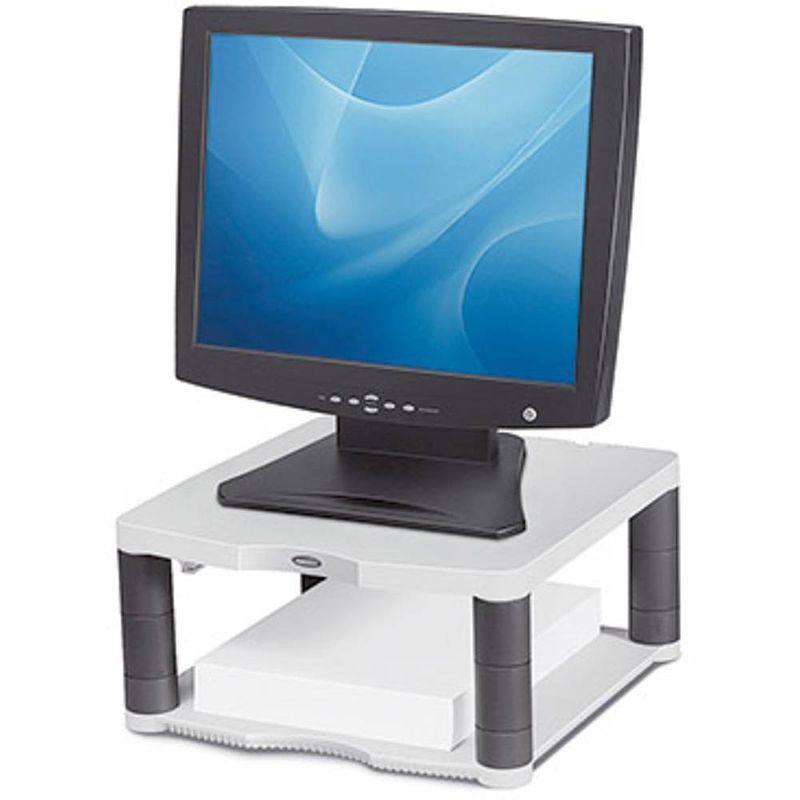 Foto van Fellowes premium monitorstandaard hoogte: 6.4 tot 16.5 cm platina