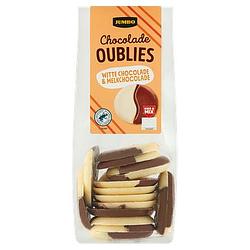 Foto van 3 voor € 5,00 | jumbo chocolade oublies 150g aanbieding bij jumbo