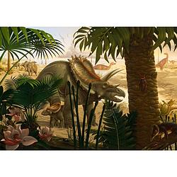 Foto van Komar anchieratops jungle vlies fotobehang 400x280cm 8-banen