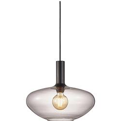 Foto van Nordlux alton 35 48973047 hanglamp e27 60 w rook