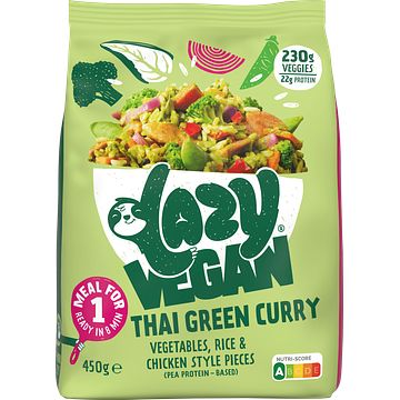 Foto van Lazy vegan thai green curry 400g bij jumbo