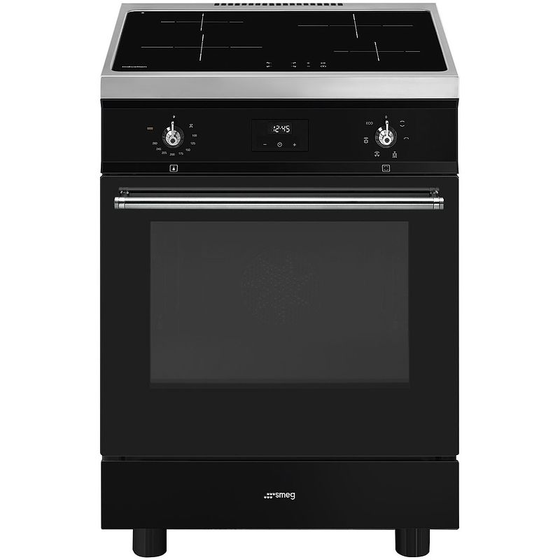 Foto van Smeg c6imblt2 inductie fornuis zwart