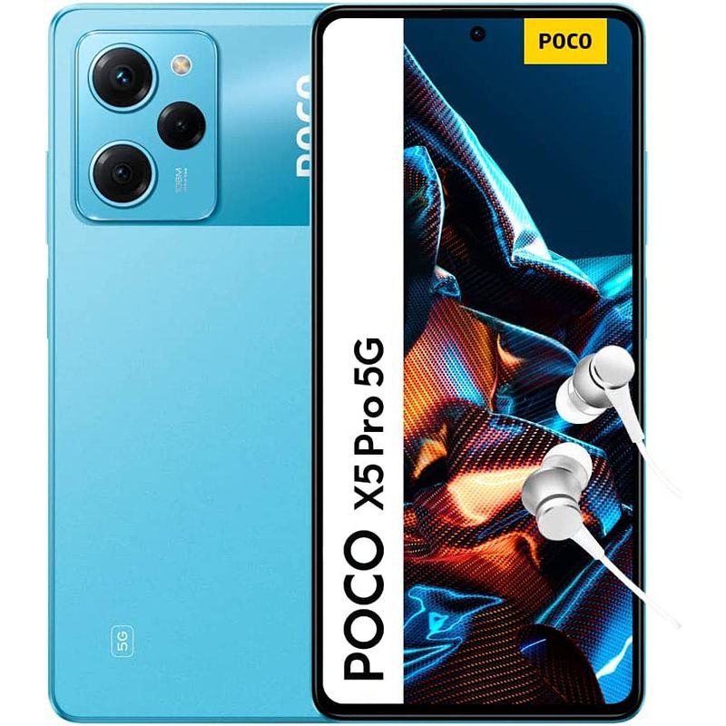 Foto van Poco x5 pro 5g 256gb blauw