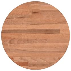 Foto van Vidaxl tafelblad rond ??30x2,5 cm massief beukenhout