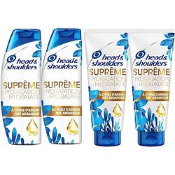 Foto van Hoofd & schouders supreme hydration 2 shampoo + 2 after shampoo