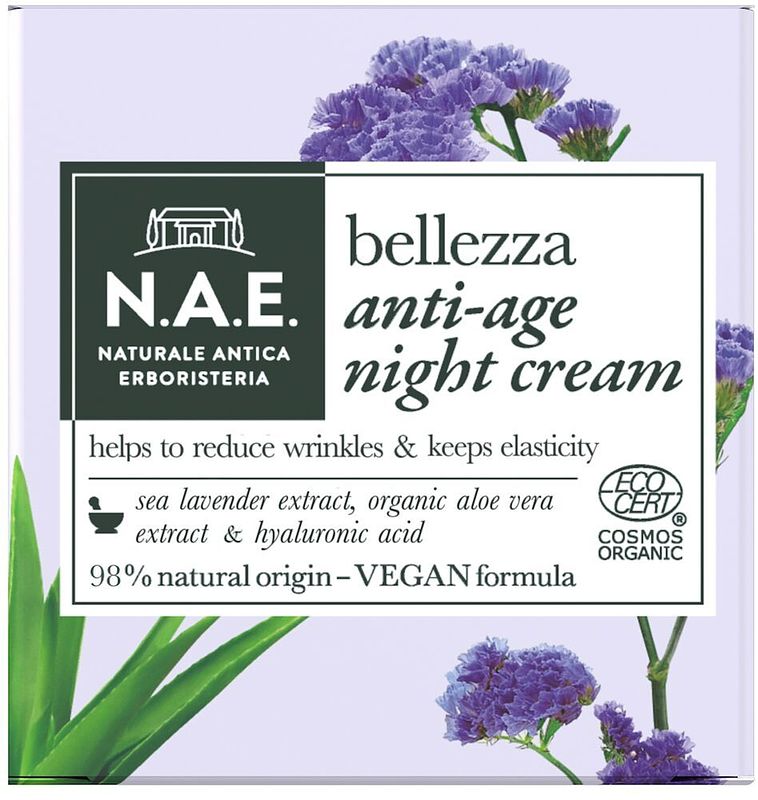 Foto van Nae bellezza anti-age night cream