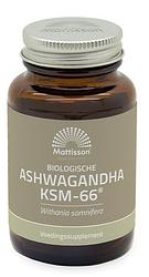 Foto van Mattisson biologische ashwagandha ksm -66