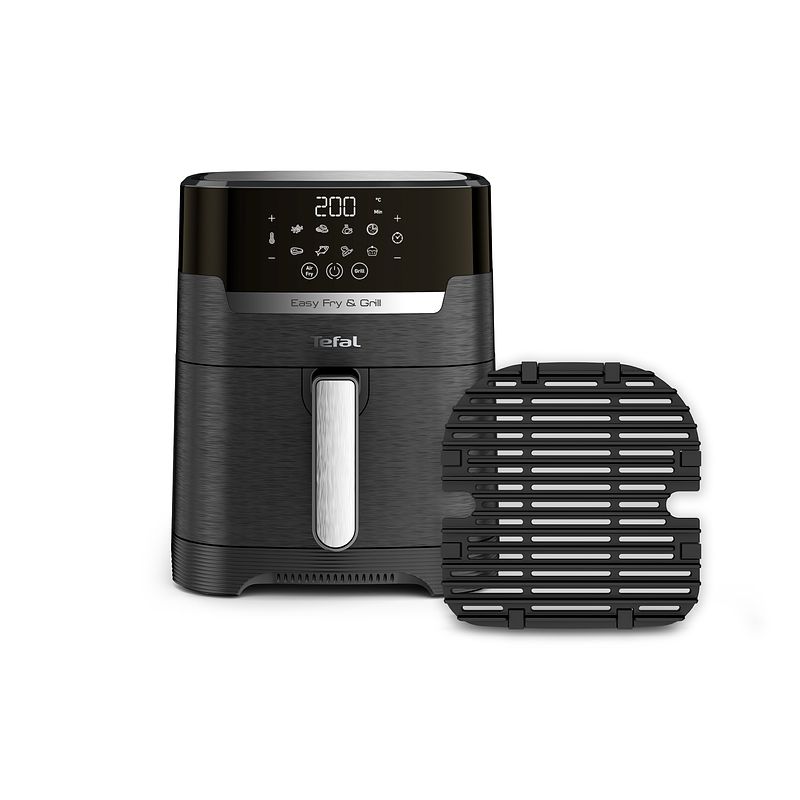 Foto van Tefal ey5058 airfryer zwart