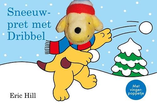 Foto van Sneeuwpret met dribbel - eric hill - kartonboekje;kartonboekje (9789000383948)