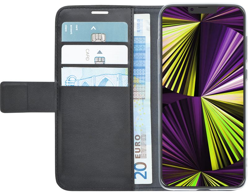 Foto van Azuri wallet apple iphone 13 book case zwart