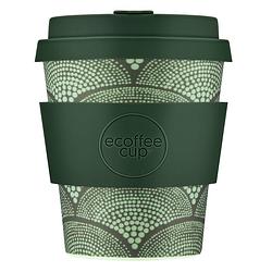 Foto van Ecoffee cup not that juan pla - koffiebeker to go 250 ml - groen siliconen