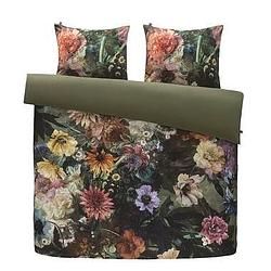Foto van At home by beddinghouse dekbedovertrek forever flowers - groen - 200x200/220 cm - leen bakker