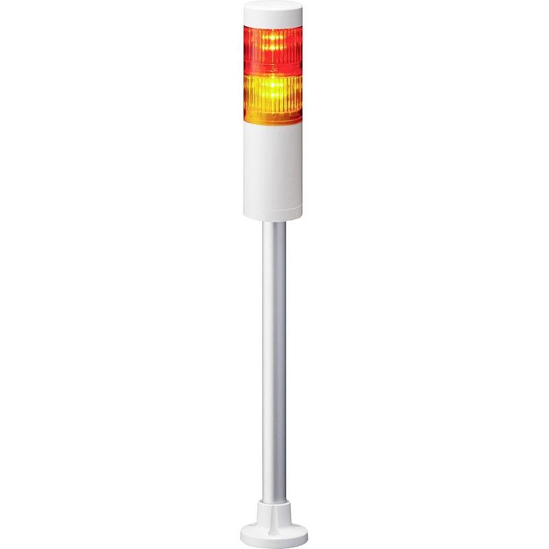 Foto van Patlite signaalzuil lr5-202pjnw-ry led rood, geel 1 stuk(s)