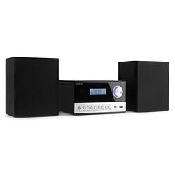 Foto van Hifi stereo set met cd-speler en radio - audizio arles - bluetooth - wekker