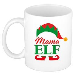 Foto van Mama elf koffiemok / theebeker kerstcadeau moeder 300 ml - bekers