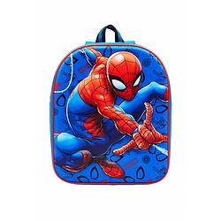Foto van Spiderman 3d jongens rood blauw rugzak 30x25x9