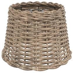 Foto van The living store wicker lampenkap - ø30 x 20 cm - geschikt voor e27 peertjes