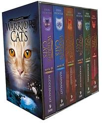 Foto van Warrior cats serie ii cadeaubox: 6 delen in paperback - erin hunter - paperback (9789059241251)