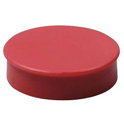 Foto van Nobo magneten, diameter 38 mm, rood, blister van 4 stuks 10 stuks
