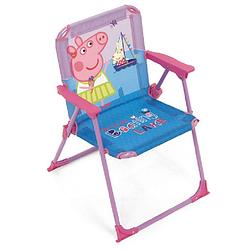 Foto van Nickelodeon klapstoel peppa pig 53 x 38 cm polyester/staal paars