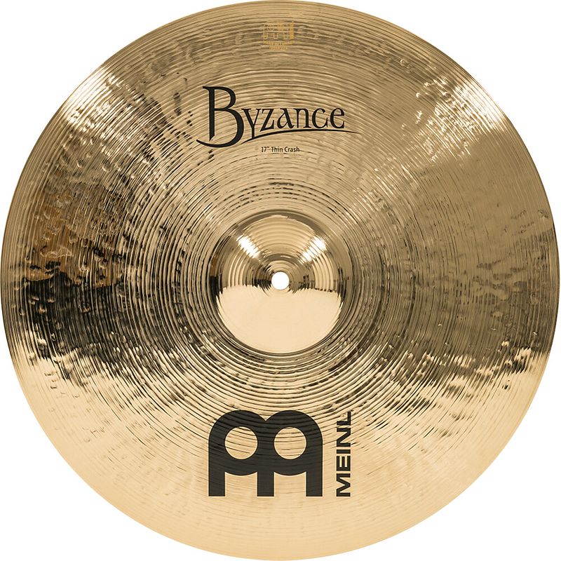 Foto van Meinl b17tc-b byzance brilliant thin crash 17"