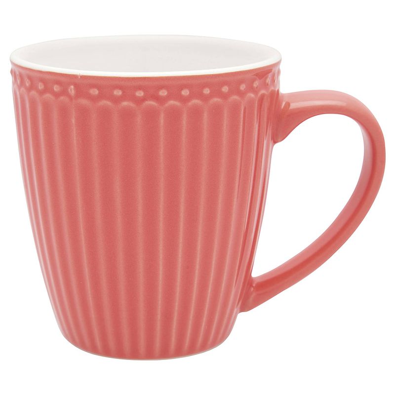 Foto van Greengate koffiemok alice coral 300 ml - h 10 cm - ø 9.5 cm