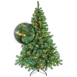 Foto van Kerstboom excellent trees® led stavanger green 300 cm met verlichting - luxe uitvoering - 900 lampjes